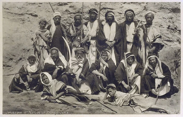Natives of Transjordania - nr. Jerusalem, Israel