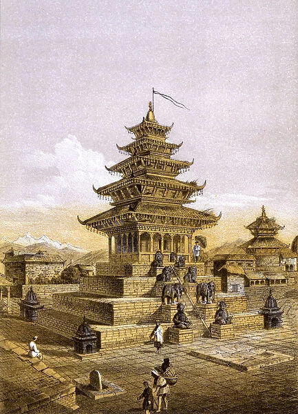 NEPAL  /  BHAKTAPUR 1877