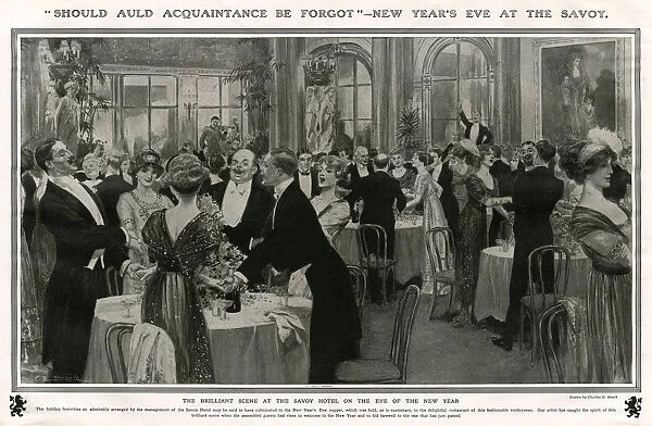 New Years Eve at the Savoy Hotel