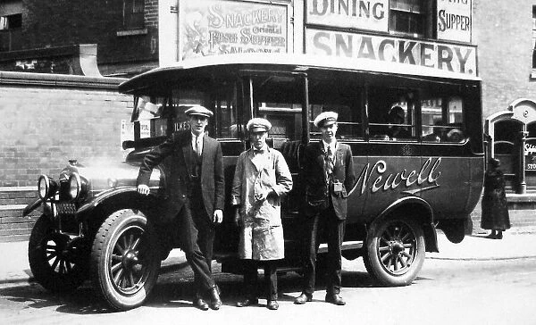 Nottingham Newell's bus service to Ilkeston in 1926