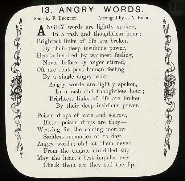 Nursery Rhymes - Angry Words