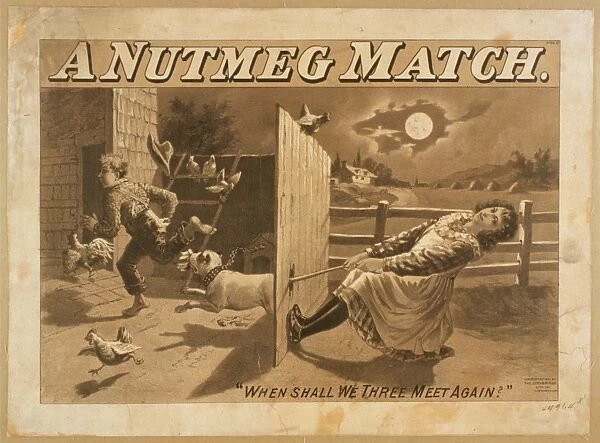 A nutmeg match written by Wm. Haworth, author of The Ensign