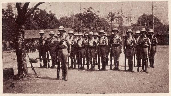 Nyasaland Volunteer Reserve, 1915