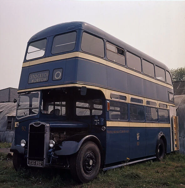 The O Bus. Stockton on Tees 1970s