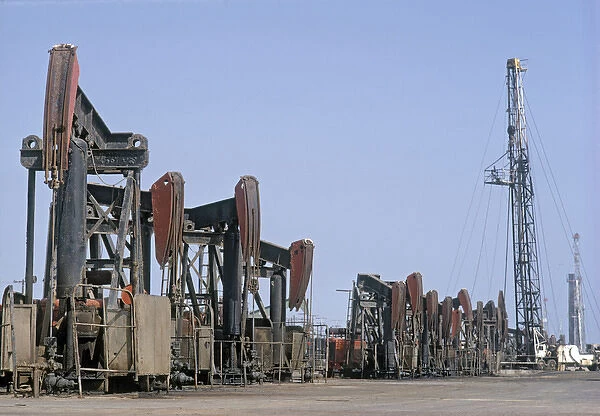 Oil Pumps in the city of Los Angeles