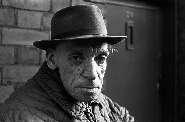 Old man in trilby hat, Stoke