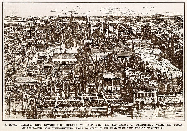 The Old Palace of Westminster, near London, 1600