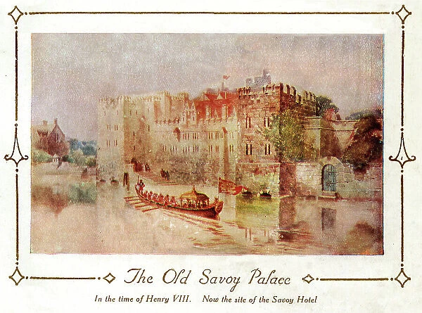 The Old Savoy Palace in the time of Henry VIII