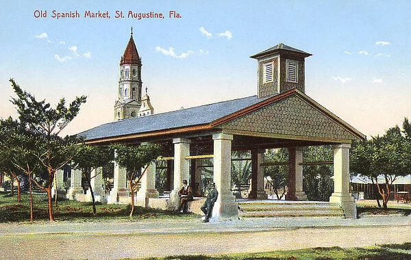 Old Spanish Market, St Augustine, Florida, USA