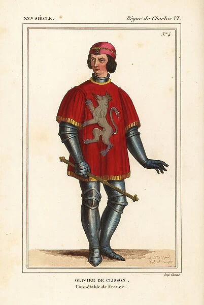 Olivier V de Clisson, connetable de France, 1336-1407