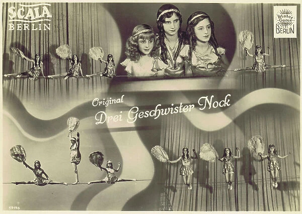 The original 3 Nock Sisters, Berlin, 1920s