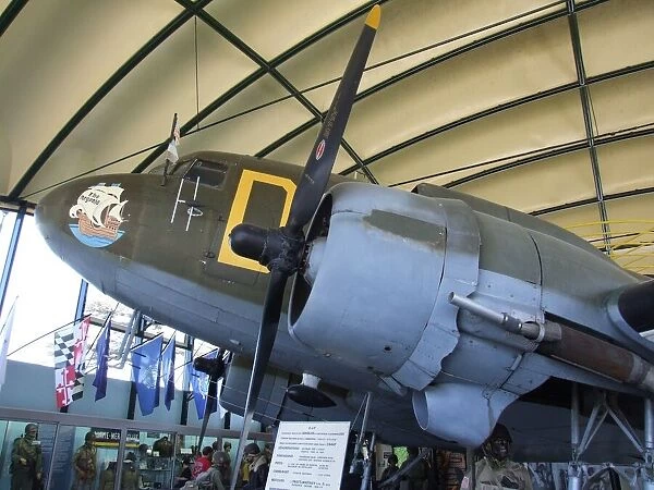 Original D-Day C47 aircraft Argonia, Ste Mere Eglise