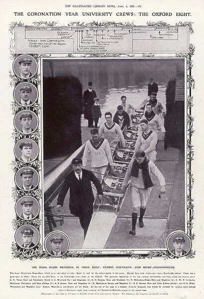 Oxford Boat Crew 1911