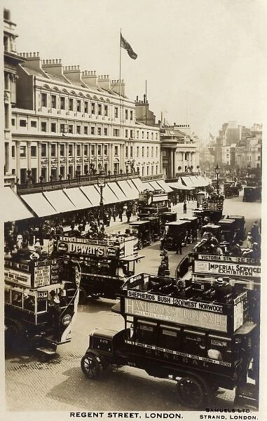 Oxford Circus and Regents Street, London