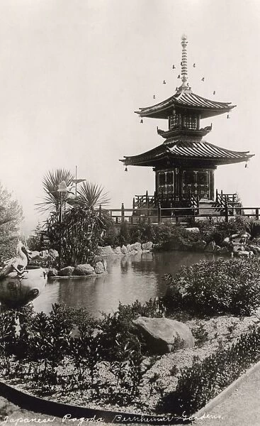 Pagoda - Bernheimer Garden, Hollywood, California, USA