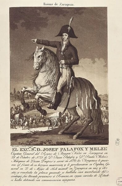 PALAFOX, Jos頒ebolledo de (1776-1847). Spanish