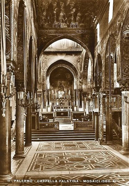 Palermo, Sicily - Cappella Palatina