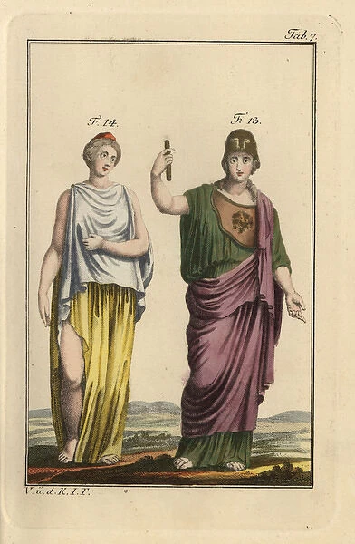 Pallas Athena in undergarments (stola)