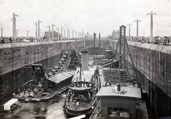 Panama Canal Construction 1912