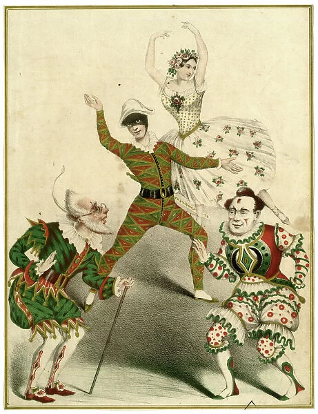 Pantomime Characters, Commedia dell Arte