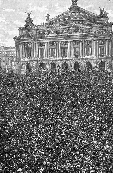 Paris Crowd  /  Nature  /  1894