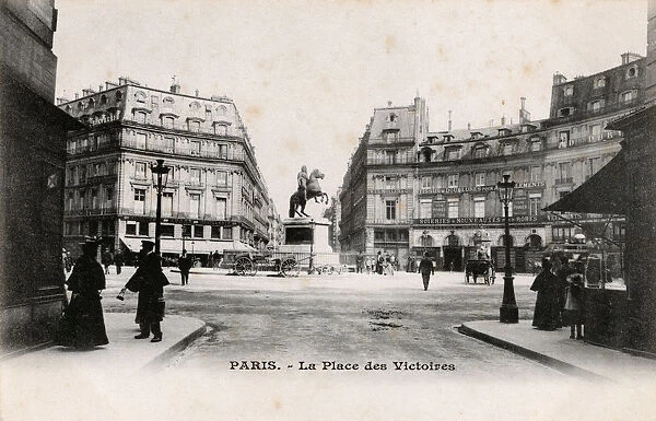 Paris, France - La Place des Victoires