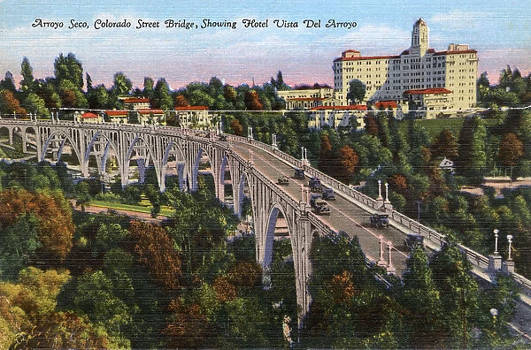 Pasadena, California, USA - Colorado Street Bridge