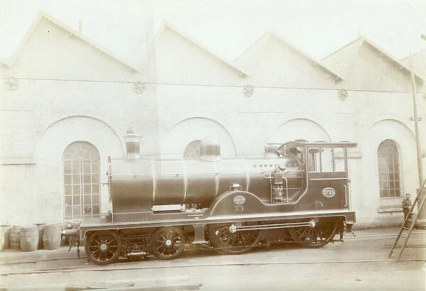 Passenger locomotive no 2728, 4-4-0