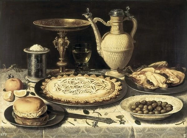 PEETERS, Clara (1589-1676). Table. ca. 1610 -