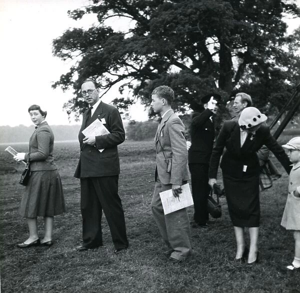 Peter Masefield and family at the 1953 Royal Aeronautica?