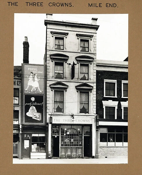Photograph of Three Crowns PH, Mile End, London