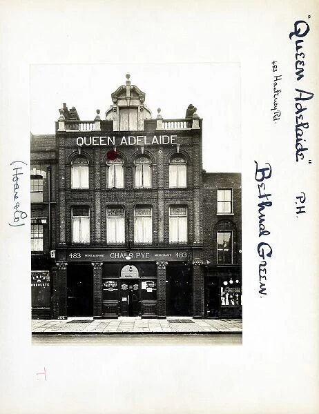 Photograph of Queen Adelaide PH, Bethnal Green, London