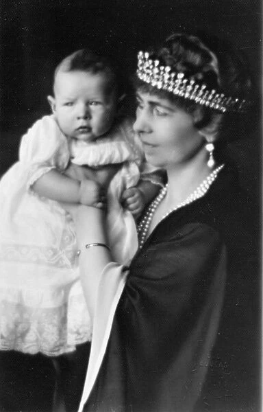 A photograph of Sophie of Greece and Michael of Romania
