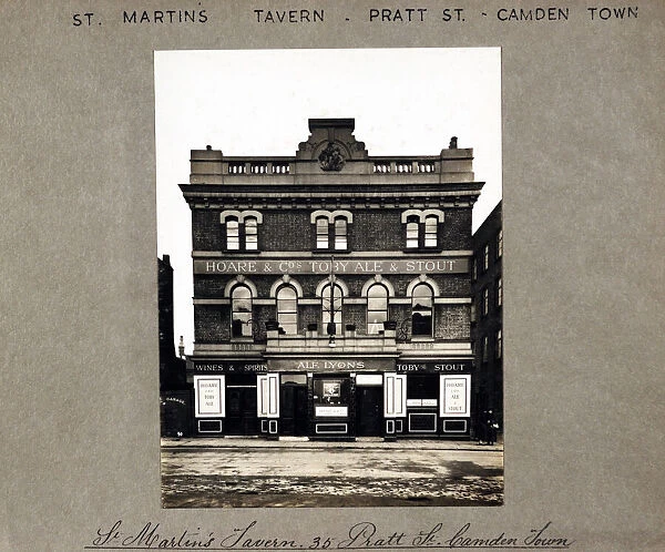 Photograph of St Martins Tavern, Camden Town, London