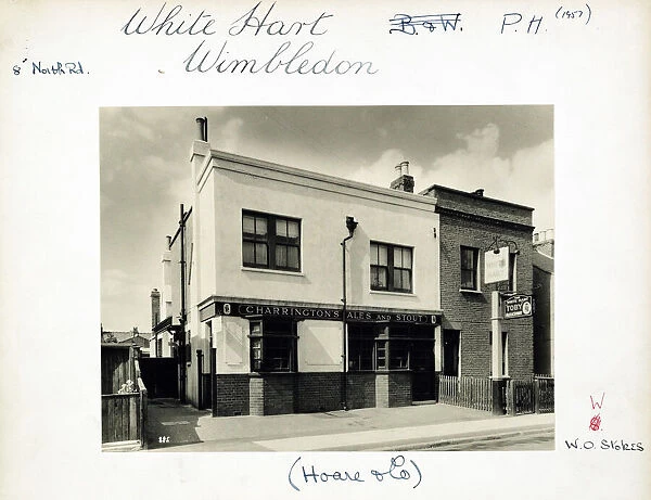 Photograph of White Hart PH, Wimbledon (New), London