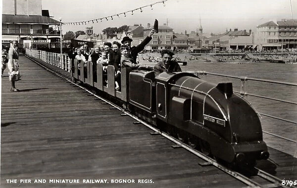 The Pier and Miniature Railway, Bognor Regis, West Sussex