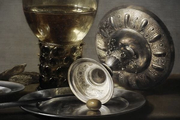 Pieter Claesz (c. 1597-1660). Still life, c. 1635. Detail