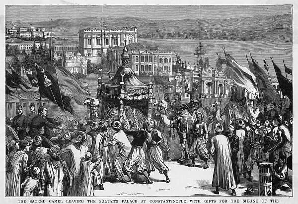 Pilgrims at Istanbul