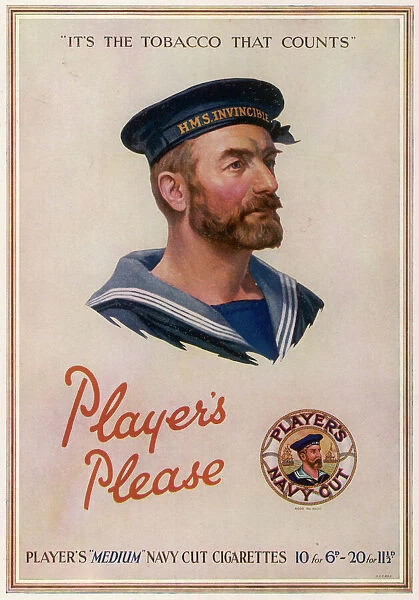 Players Navy Cut