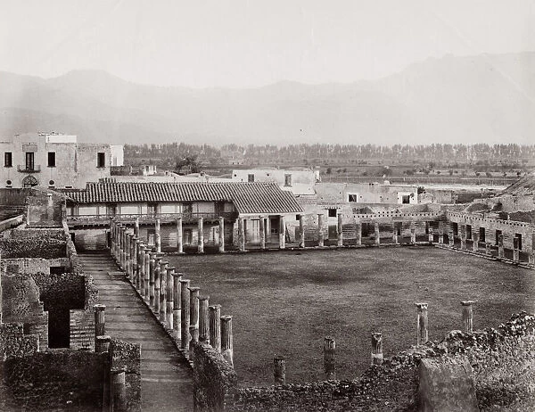 Pompeii, Italy, School of Gladiators