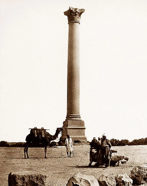 Pompeys Pillar, Alexandria, Egypt