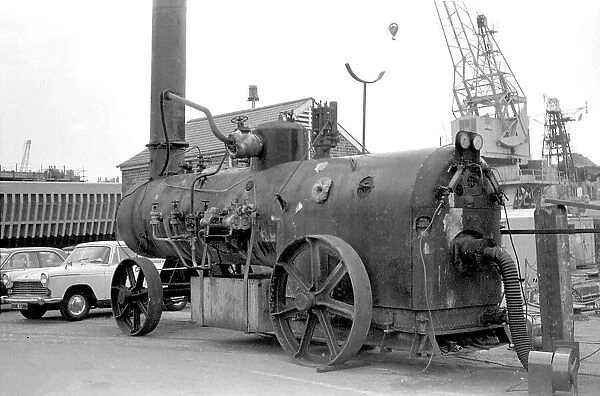 A portable steam boiler