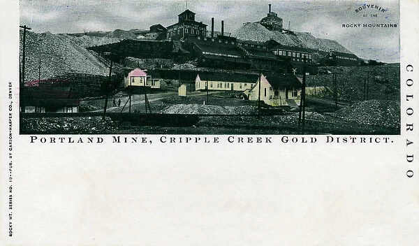 Portland Mine - Cripple Creek Gold District, Colorado, USA