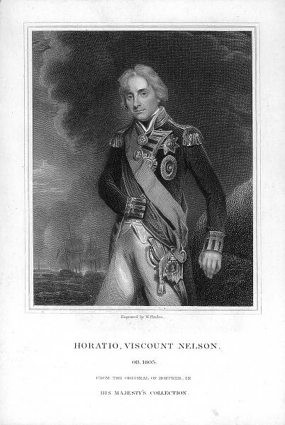 Portrait of Viscount Horatio Nelson