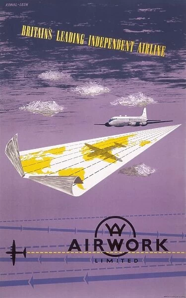 Poster advertising Airwork Limited