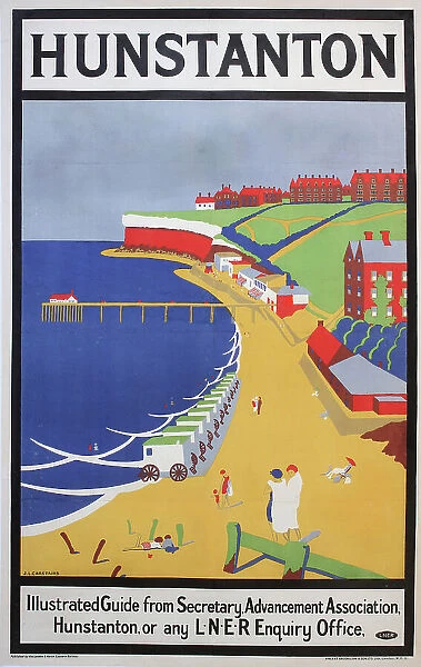 Poster, Hunstanton, Norfolk Date: circa 1925