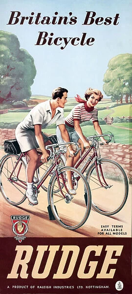 Poster, Rudge, Britains Best Bicycle