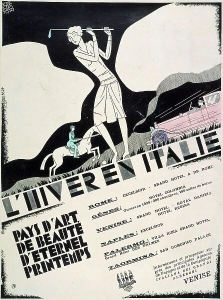 Poster - Winter in Italy