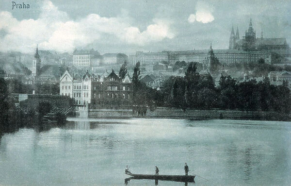 Prague, Czech Republic - View over the Vltava River