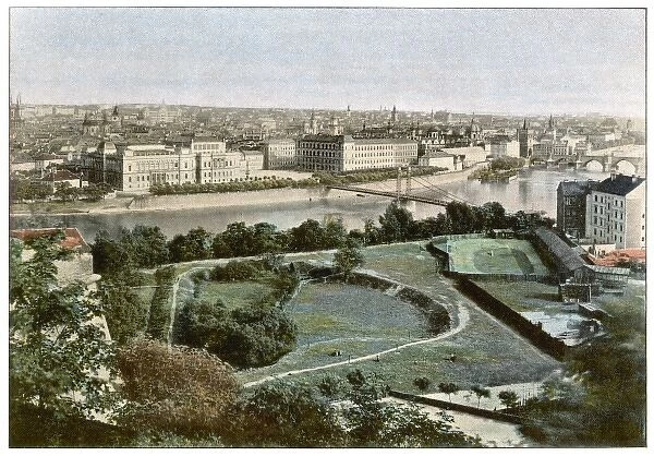 Prague  /  General View 1890
